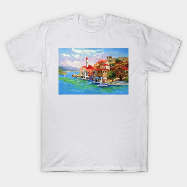 Sunny coast T-Shirt by OLHADARCHUKART